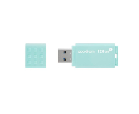GOODRAM 128GB UME3 CARE USB 3.0 turkusowy - 694623 - zdjęcie 4